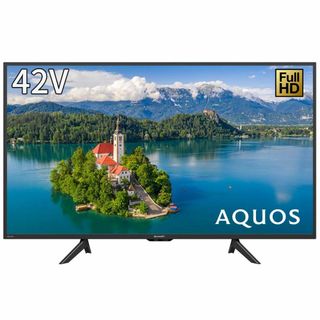 シャープ 42V型 フルハイビジョン 液晶 テレビ AQUOS USB外付けHD(テレビ)