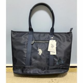 ユーエスポロアッスン(U.S. POLO ASSN.)の新品 タグ付き❗️US　POLO　ASSN　ナイロントートバック　ネイビー(トートバッグ)