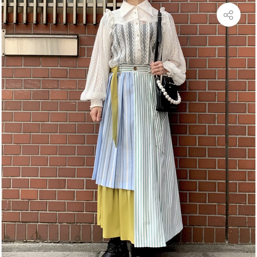 PAMEO POSE(パメオポーズ)のPAMEO POSE CHIMERA SKIRT レディースのスカート(ロングスカート)の商品写真