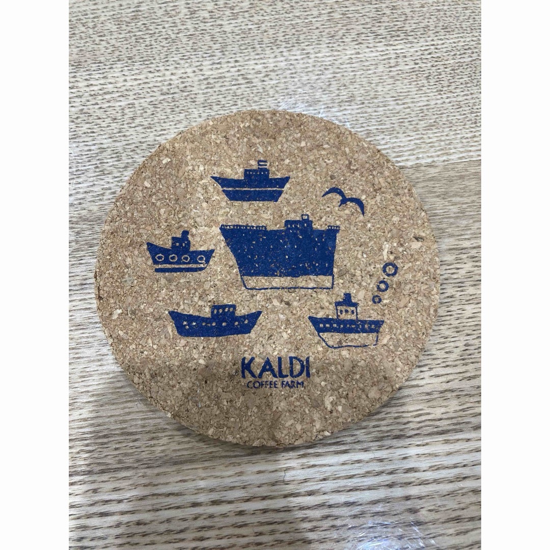 ＊カルディ＊KALDI＊非売品＊コースター インテリア/住まい/日用品のキッチン/食器(テーブル用品)の商品写真