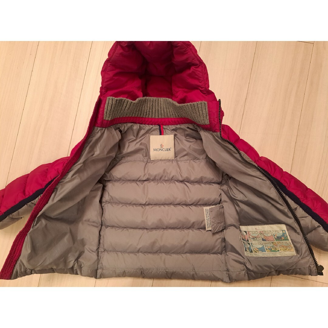 MONCLER(モンクレール)のMONCLER ダウン キッズ　5Y キッズ/ベビー/マタニティのキッズ服男の子用(90cm~)(ジャケット/上着)の商品写真