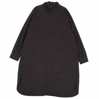 ワイズ(Y's)の美品 ワイズ Y's Yohji Yamamoto シャツ ブラウス ロング丈 ロングスリーブ 長袖 トップス レディース YD-D81-002 2(M相当) ブラック(シャツ/ブラウス(長袖/七分))