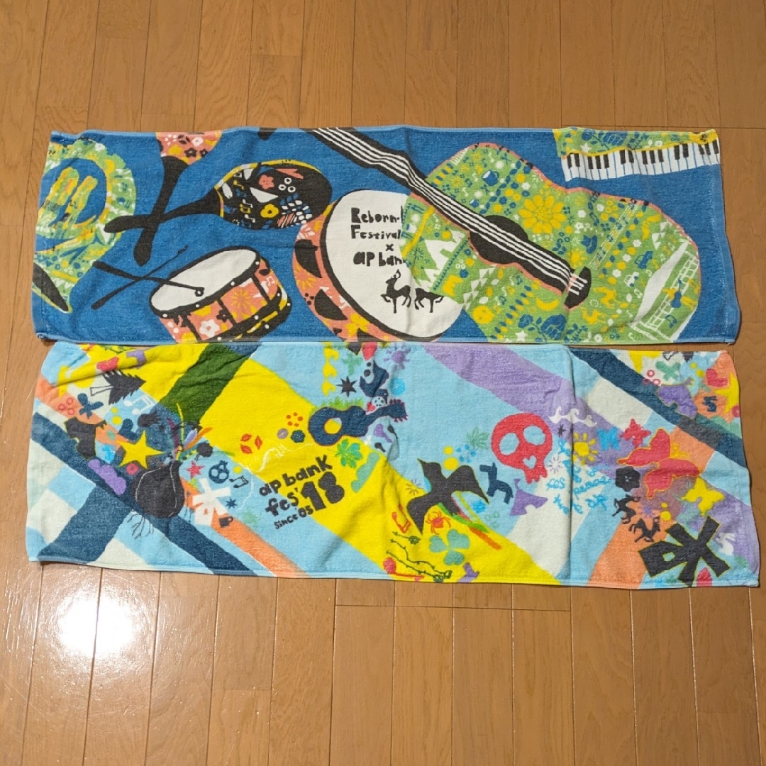 ap bank fes'18 ぎこちない オーガニックコットンフェスタオル ap bank fes'18 ぎこちない オーガニックコットンフェスタオル