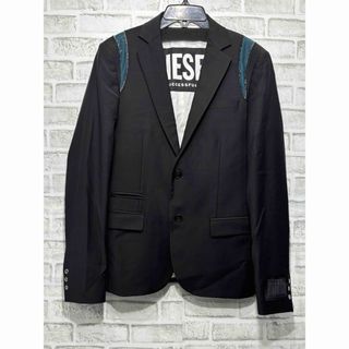 ディーゼル(DIESEL)の美品　DIESEL ディーゼル　切替　テーラードジャケット(テーラードジャケット)