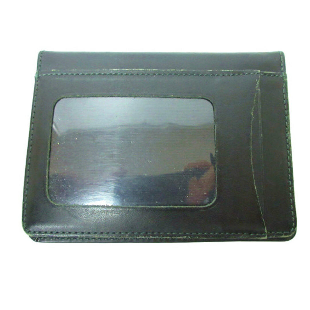 ジャンポールゴルチエ レザーカードケース パスケース 定期入れ 黒 IBO47 レディースのファッション小物(名刺入れ/定期入れ)の商品写真