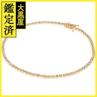 ノンブランドジュエリー テニスブレスレット K18 ダイヤモンド【430】(ブレスレット/バングル)