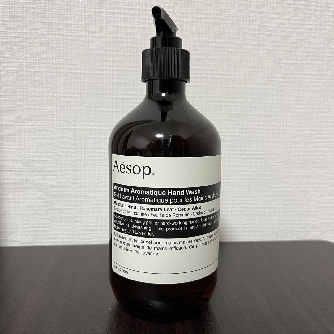 Aesop(イソップ)のアンドラム アロマティック ハンドウォッシュ〈ハンドソープ〉 コスメ/美容のコスメ/美容 その他(その他)の商品写真