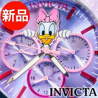 インビクタ(INVICTA)のAB33 インビクタ レディースブランド腕時計 ディズニー かわいいデイジー(腕時計)