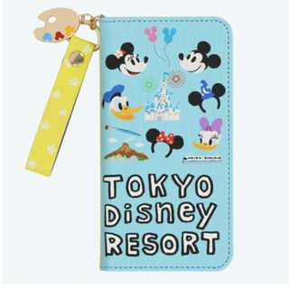 ディズニー(Disney)の【新品】ディズニー★手描き風★スマホケース★スマートフォンケース(モバイルケース/カバー)