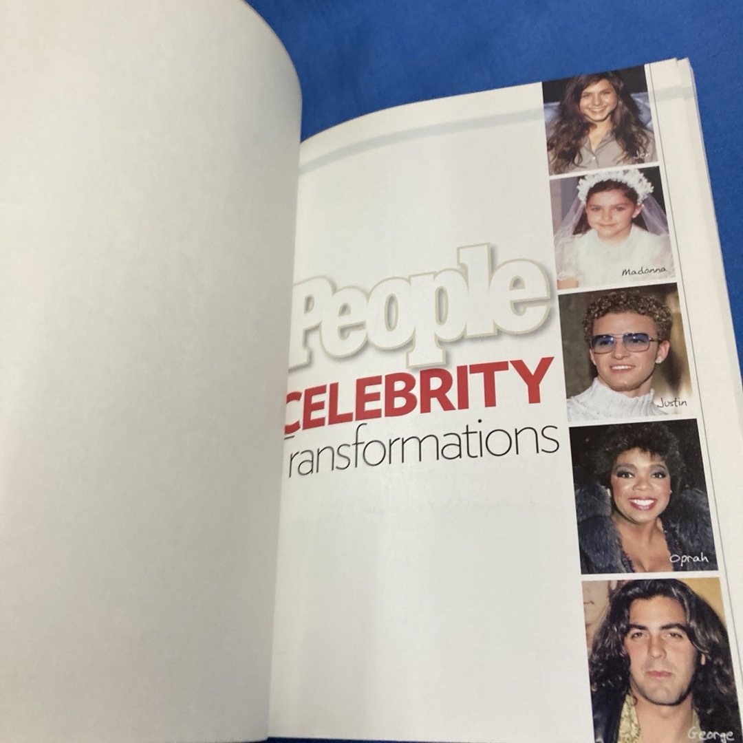 【必見！海外セレブの変化】Celebrity Transformations エンタメ/ホビーの本(洋書)の商品写真