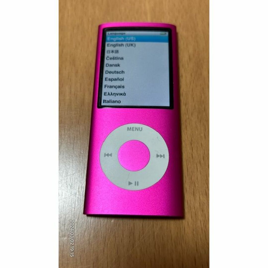 Apple(アップル)のiPod nano 第4世代 8GB Apple  スマホ/家電/カメラのオーディオ機器(ポータブルプレーヤー)の商品写真