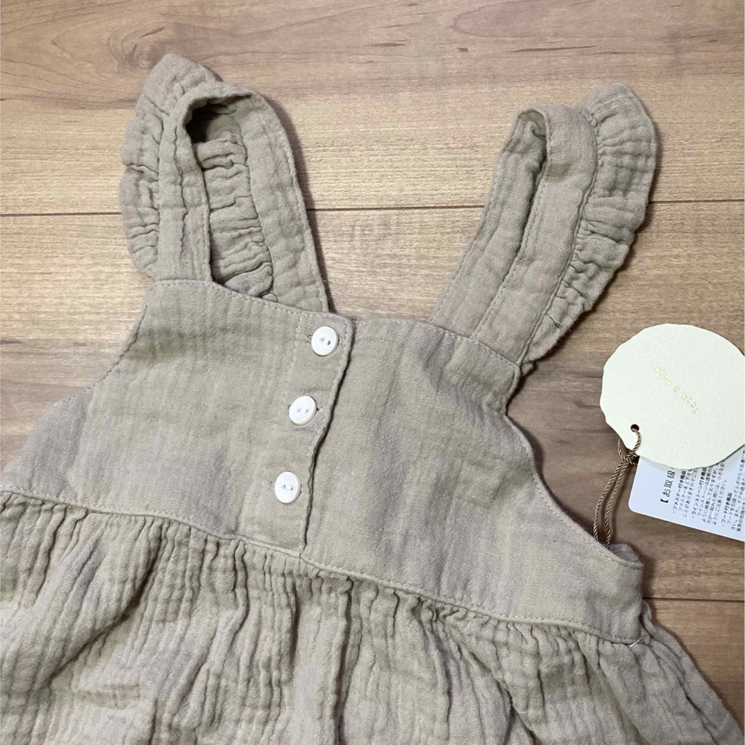 tete a tete(テータテート)の新品   95サイズ　テータテート　ワンピース キッズ/ベビー/マタニティのキッズ服女の子用(90cm~)(ワンピース)の商品写真