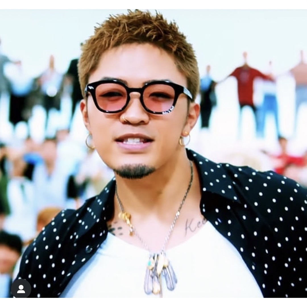 EXILE TRIBE(エグザイル トライブ)の芸能人多数着用！N.S.H サングラス オレンジtakeiteasy メンズのファッション小物(サングラス/メガネ)の商品写真