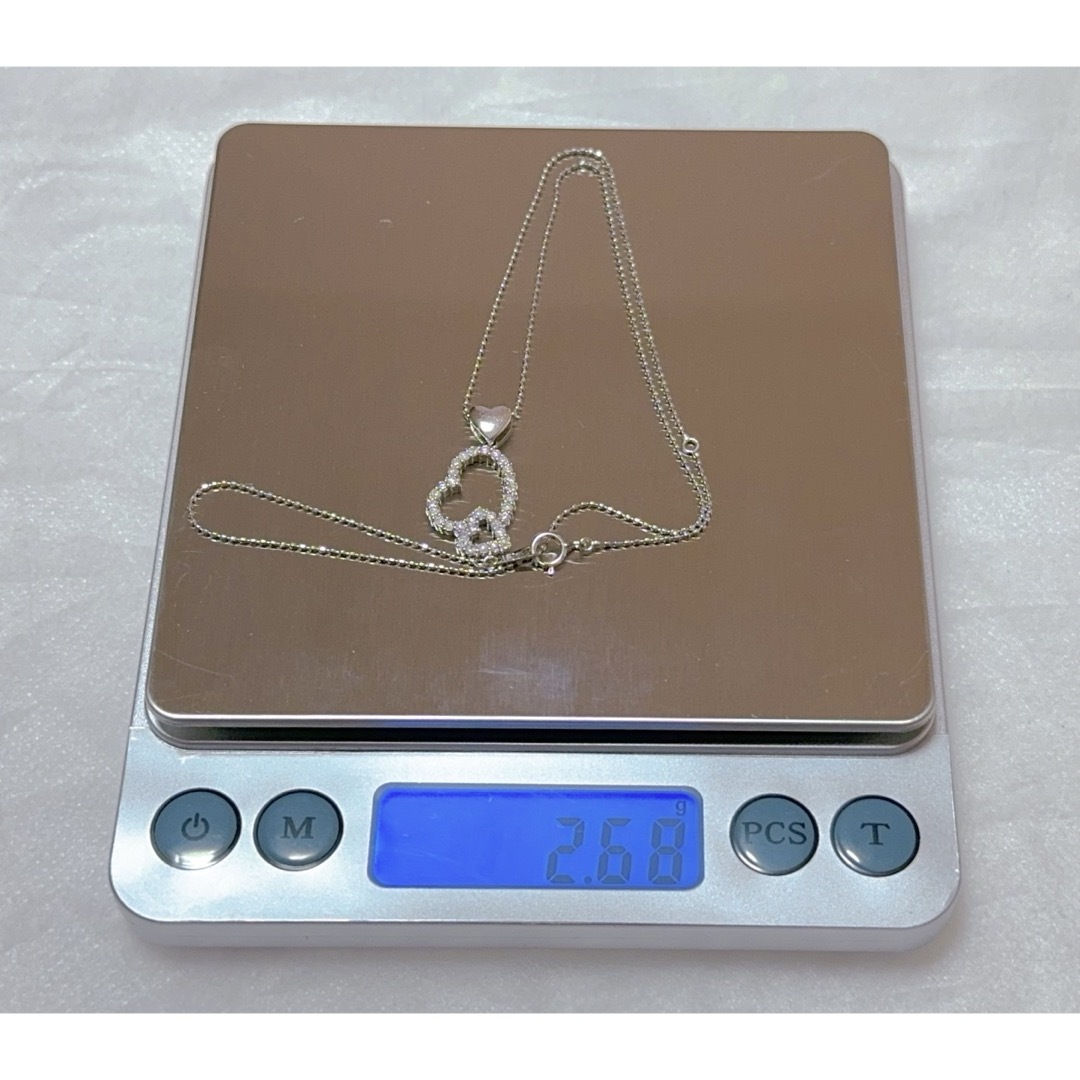 k14  ハートモチーフダイヤモンドネックレス レディースのアクセサリー(ネックレス)の商品写真