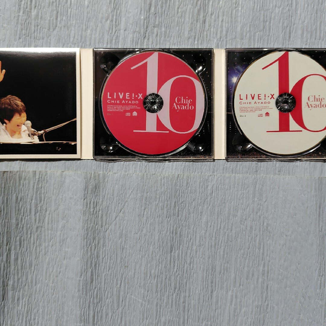 綾戸智恵/Live X: デビュー10周年記念ツアー【2CD】 エンタメ/ホビーのCD(ジャズ)の商品写真