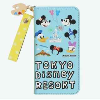 ディズニー(Disney)の【新品】ディズニー★手描き風★スマホケース★スマートフォンケース(モバイルケース/カバー)