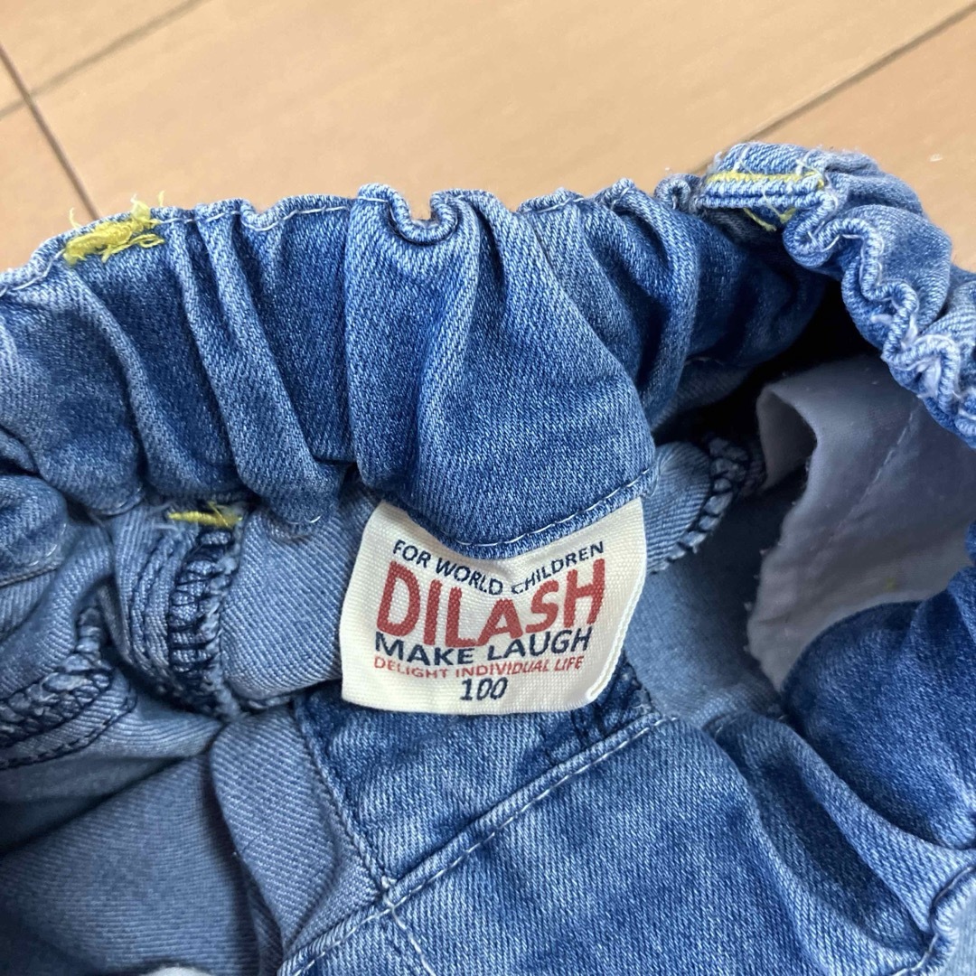 DILASH(ディラッシュ)のDILASH ユニクロ　100  110   2枚セット キッズ/ベビー/マタニティのキッズ服男の子用(90cm~)(パンツ/スパッツ)の商品写真