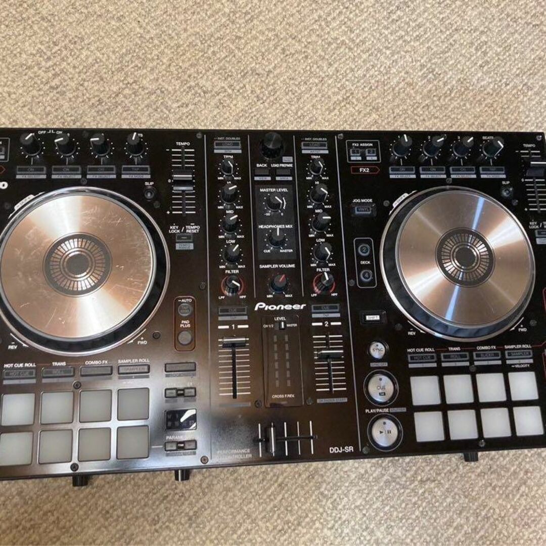 パイオニア DDJ-SR Pioneer DJキット　箱無し　DJコントローラー 楽器のDJ機器(その他)の商品写真