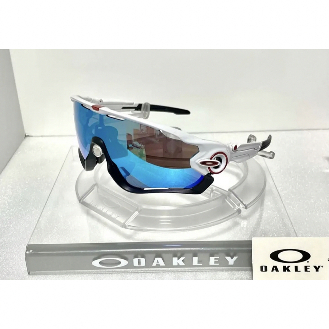 Oakley(オークリー)の【週末限定値下げ】 OAKLEY サングラス 純正 フレームのみ 白黒   メンズのファッション小物(サングラス/メガネ)の商品写真