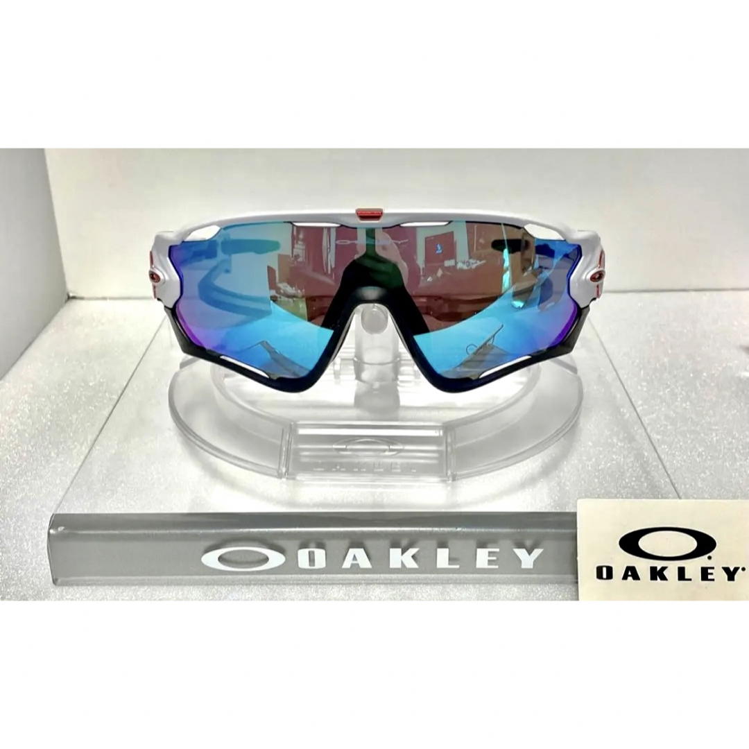 Oakley(オークリー)の【週末限定値下げ】 OAKLEY サングラス 純正 フレームのみ 白黒   メンズのファッション小物(サングラス/メガネ)の商品写真