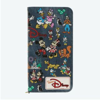 ディズニー(Disney)の【新品】チームディズニー★スマホケース(モバイルケース/カバー)