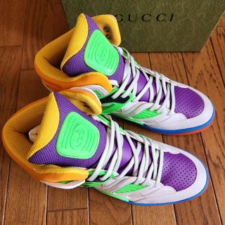 グッチ(Gucci)のGUCCI スニーカー バスケットシューズ ハイカット(スニーカー)