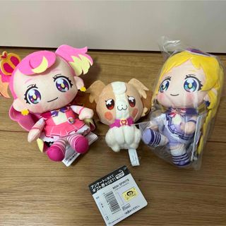 わんだふるぷりきゅあ プリフェイスぬいぐるみ 全3種(ぬいぐるみ)