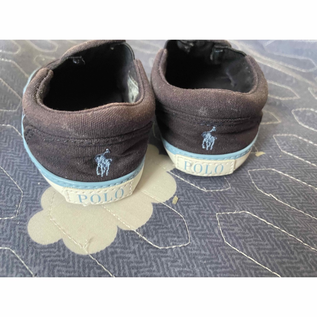 POLO RALPH LAUREN(ポロラルフローレン)の中古　Ralph Lauren ベビーシューズ　13cm キッズ/ベビー/マタニティのベビー靴/シューズ(~14cm)(スリッポン)の商品写真