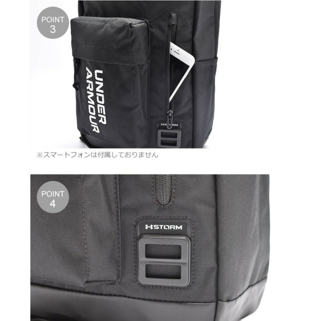 UNDER ARMOUR(アンダーアーマー)のアンダーアーマー リュック 22l グレー バックパック UA メンズのバッグ(バッグパック/リュック)の商品写真