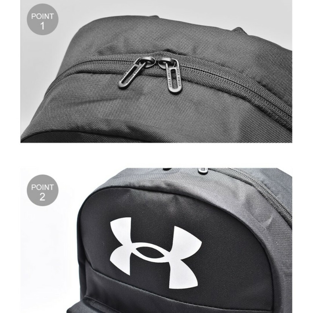 UNDER ARMOUR(アンダーアーマー)のアンダーアーマー リュック 22l グレー バックパック UA メンズのバッグ(バッグパック/リュック)の商品写真