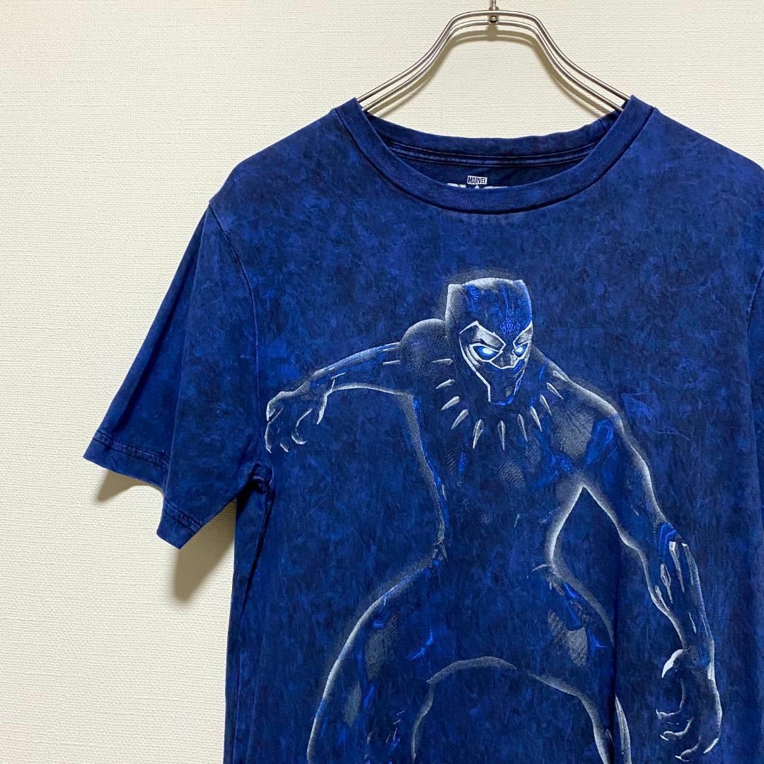 MARVEL(マーベル)のアメリカ古着　マーベル　ブラックパンサー　タイダイ　半袖 Tシャツ　E196 メンズのトップス(Tシャツ/カットソー(半袖/袖なし))の商品写真