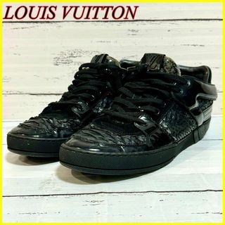 ルイヴィトン(LOUIS VUITTON)のルイヴィトン スニーカー エースライン パイソン スパンコール 5 24㎝(スニーカー)