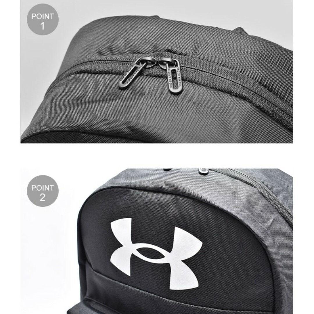 UNDER ARMOUR(アンダーアーマー)のアンダーアーマー リュック 22l ネイビー バックパック UA メンズのバッグ(バッグパック/リュック)の商品写真