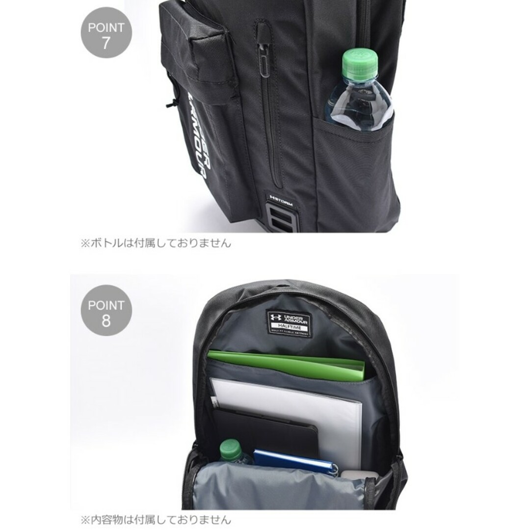 UNDER ARMOUR(アンダーアーマー)のアンダーアーマー リュック 22l ネイビー バックパック UA メンズのバッグ(バッグパック/リュック)の商品写真