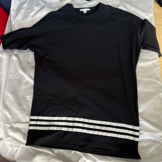 Y-3 - Y-3 ワイスリー Tシャツ・カットソー M 黒x白 【古着】【中古