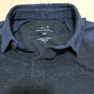 アルマーニエクスチェンジ(ARMANI EXCHANGE)の美品　アルマーニ　エクスチェンジ　ジャージシャツ(シャツ)