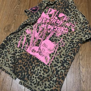 ヒステリックグラマー(HYSTERIC GLAMOUR)のHYSTERIC GLAMOR  DAM パックプリント レオパード 半袖シャツ(シャツ/ブラウス(半袖/袖なし))