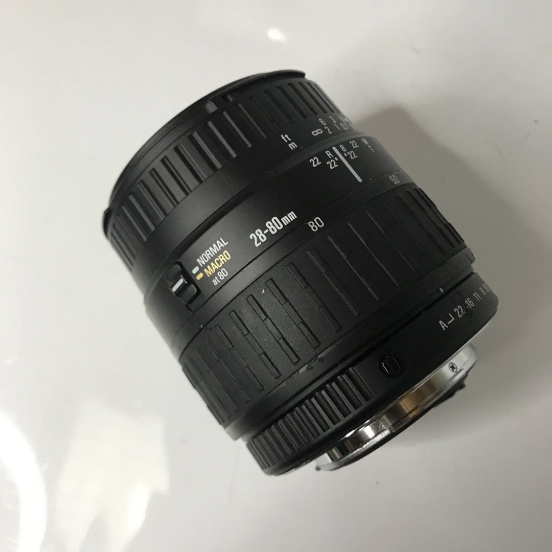 SIGMA(シグマ)の SIGMA zoom 28-80 mm 3.5-5.6 ソニーEマウント付き スマホ/家電/カメラのカメラ(レンズ(ズーム))の商品写真