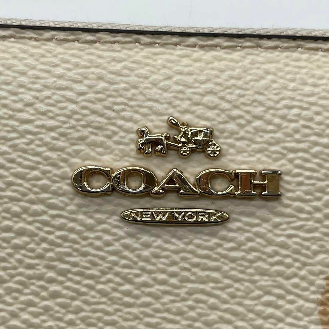 COACH(コーチ)のCOACH コーチ　w1 長財布　F53794 ロングウォレット　総柄　レザー レディースのトップス(Tシャツ(半袖/袖なし))の商品写真