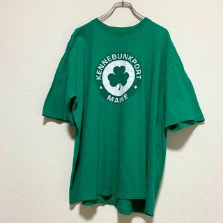 ヴィンテージ(VINTAGE)のアメリカ古着　三つ葉　クローバー　ケネバンクポート　半袖Tシャツ　E287(Tシャツ/カットソー(半袖/袖なし))