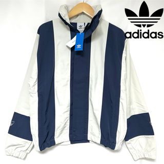 アディダス(adidas)のタグ付き adidas VIRTICAL STRIPE ウィンドブレーカー　L(ナイロンジャケット)