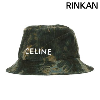 セリーヌ(celine)のセリーヌバイエディスリマン  22SS  2AU5B214Q タイダイロゴバケット帽子 メンズ L(帽子)