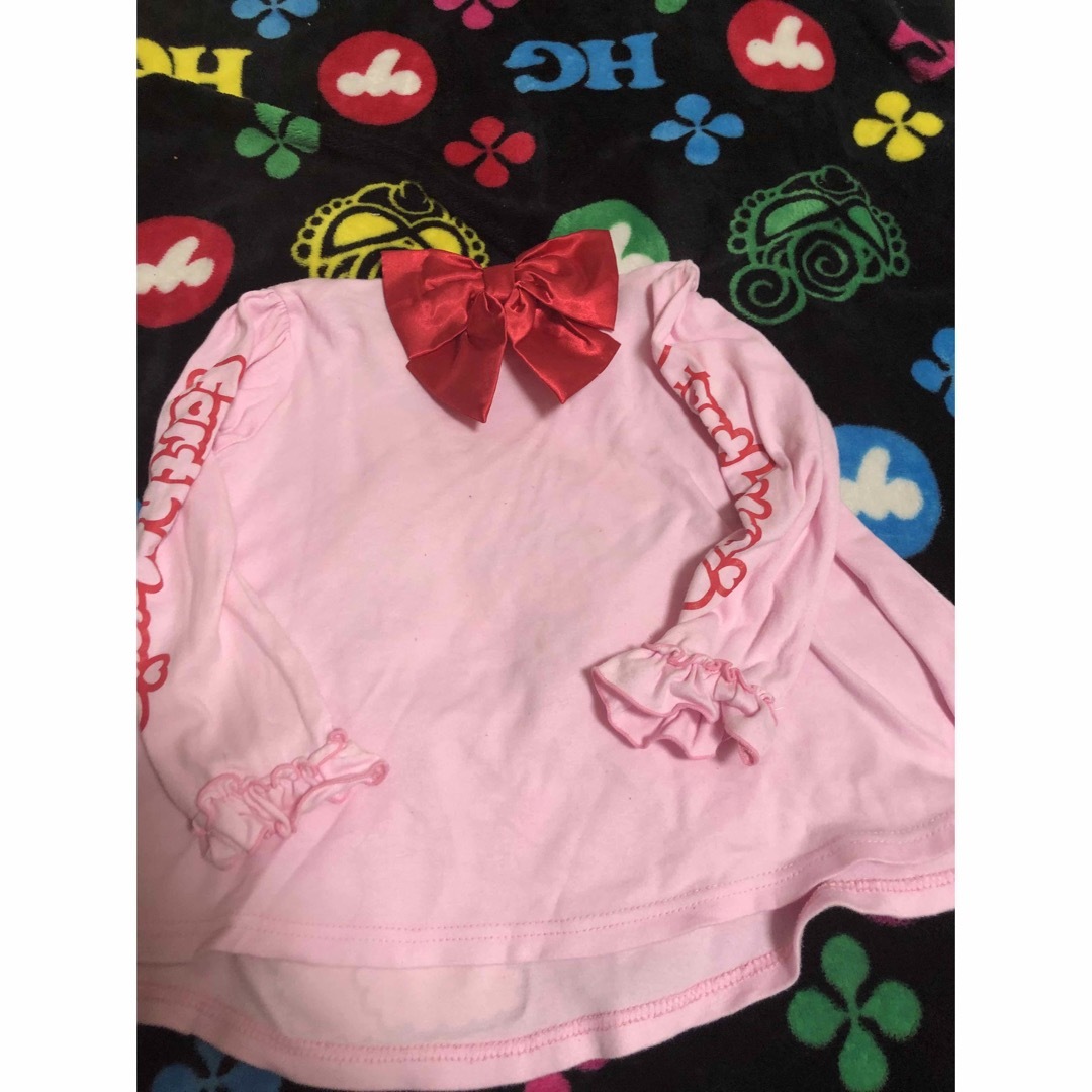 EARTHMAGIC(アースマジック)の振り向きマフィー キッズ/ベビー/マタニティのキッズ服女の子用(90cm~)(Tシャツ/カットソー)の商品写真