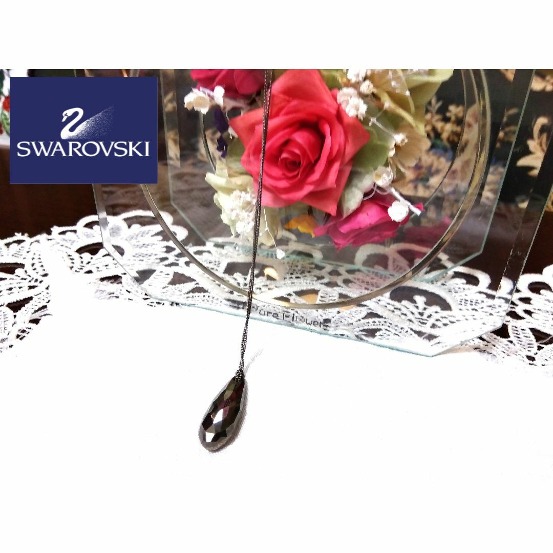 SWAROVSKI(スワロフスキー)のスワロフスキー ネックレス クリスタル 美品 レディースのアクセサリー(ネックレス)の商品写真