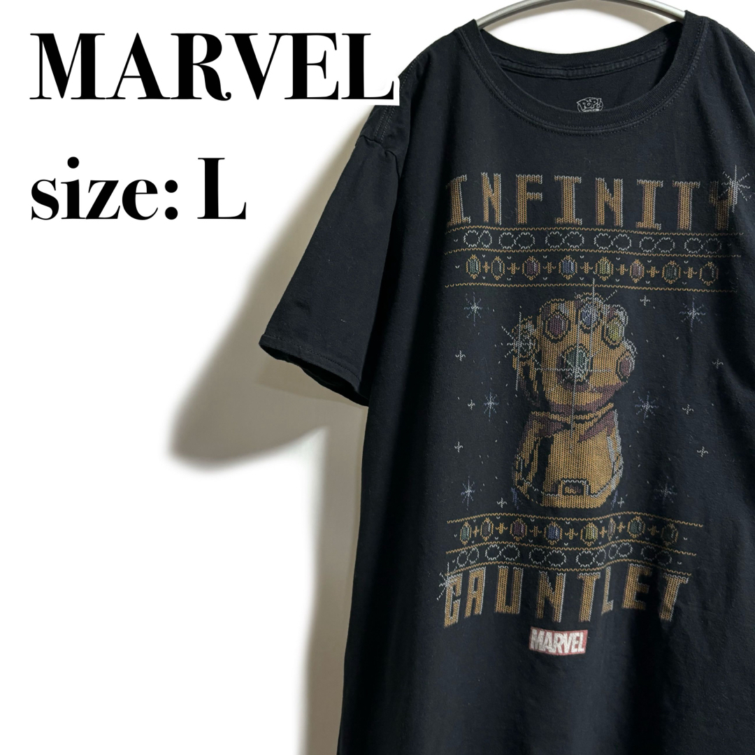 MARVEL(マーベル)のMARVEL インフィニティガントレット アベンジャーズ サノス アメコミ メンズのトップス(Tシャツ/カットソー(半袖/袖なし))の商品写真