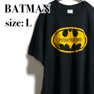 ディーシー(DC)のBARTMAN バットマン ムービー ロゴ アメコミ ビッグロゴ(Tシャツ/カットソー(半袖/袖なし))