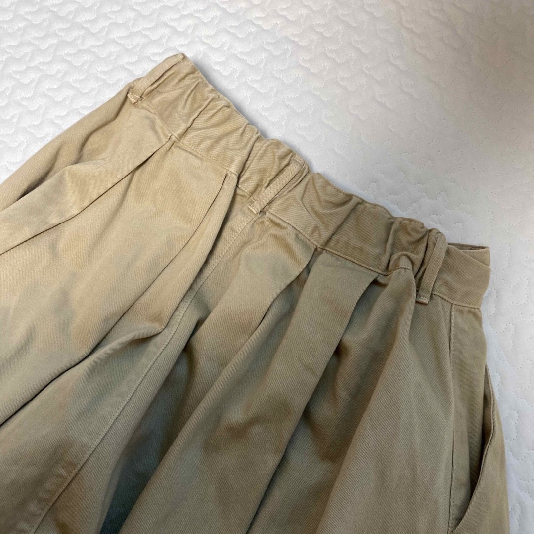 D.M.G.(ドミンゴ)のD.M.G  ドミンゴ　チノスカート　プリーツ　ロングマキシ丈 レディースのスカート(ロングスカート)の商品写真