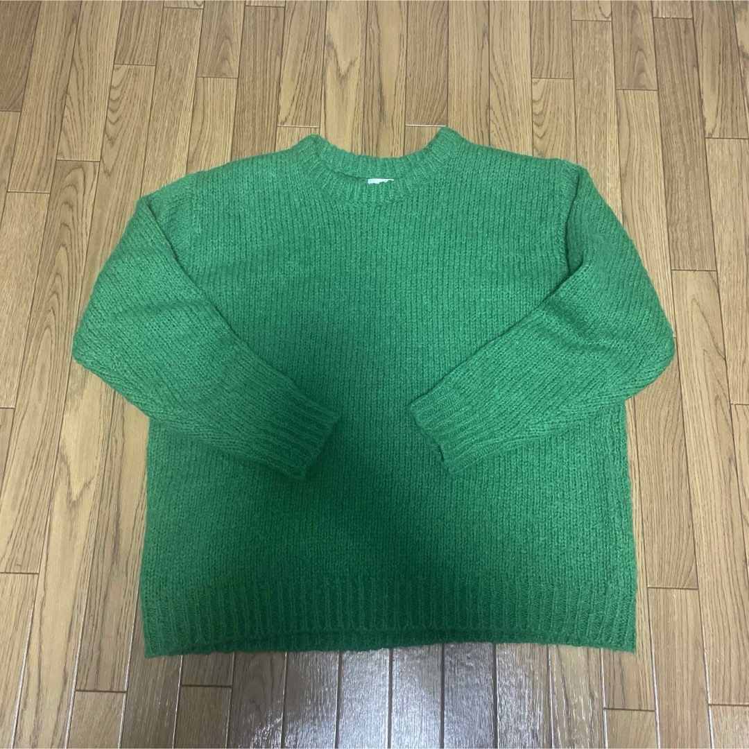 ok.soon／wool blend crew neck knit レディースのトップス(ニット/セーター)の商品写真