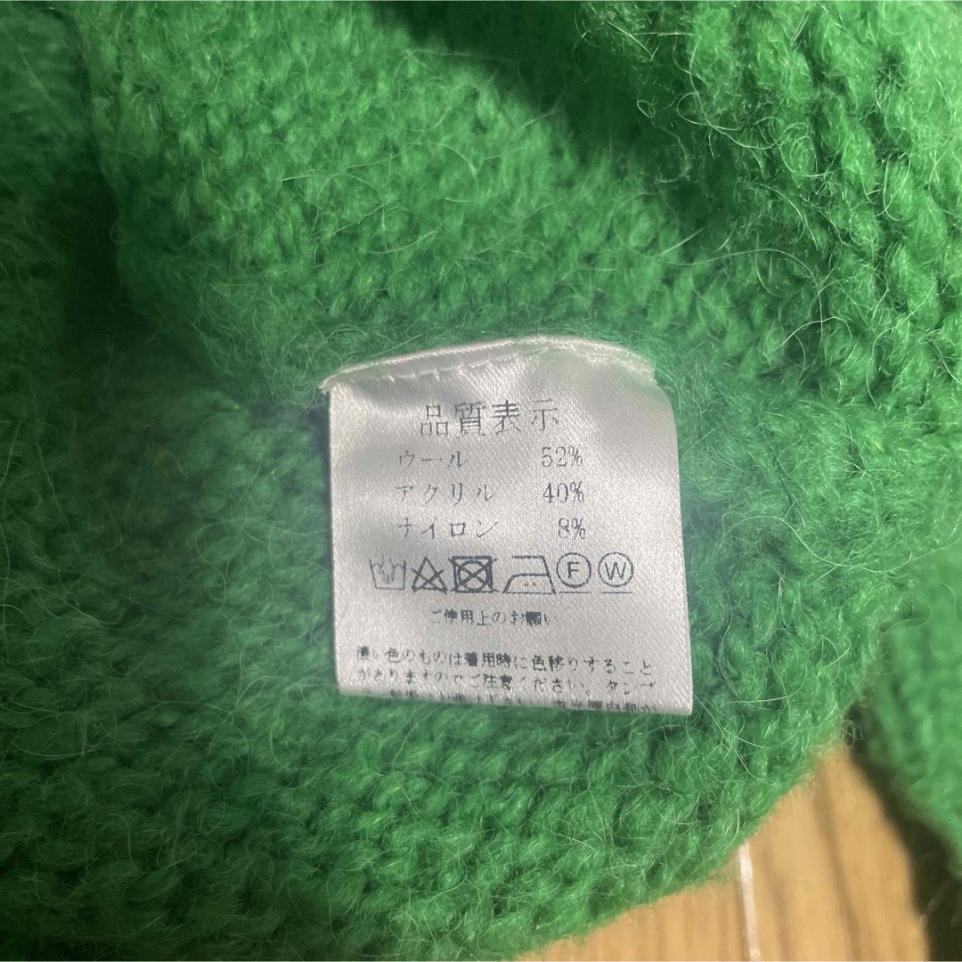 ok.soon／wool blend crew neck knit レディースのトップス(ニット/セーター)の商品写真