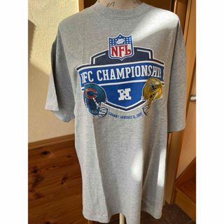 ヴィンテージ(VINTAGE)の美品　ヴィンテージ　NFL  アメフト　2007 NFC チャンピオンシップ(Tシャツ/カットソー(半袖/袖なし))